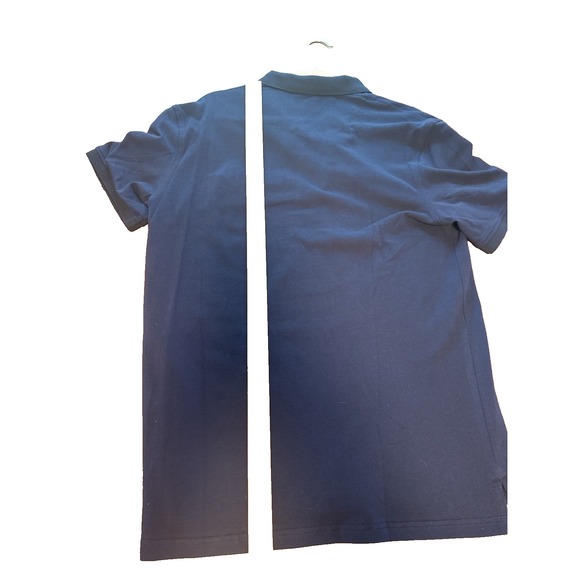 Blanc Apparel 100% Organic Cotton Navy Blue Polo Shirt NWT M (slim fit) $168 - Picture 4 of 5